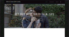 Desktop Screenshot of howtotalkdirtyblog.com